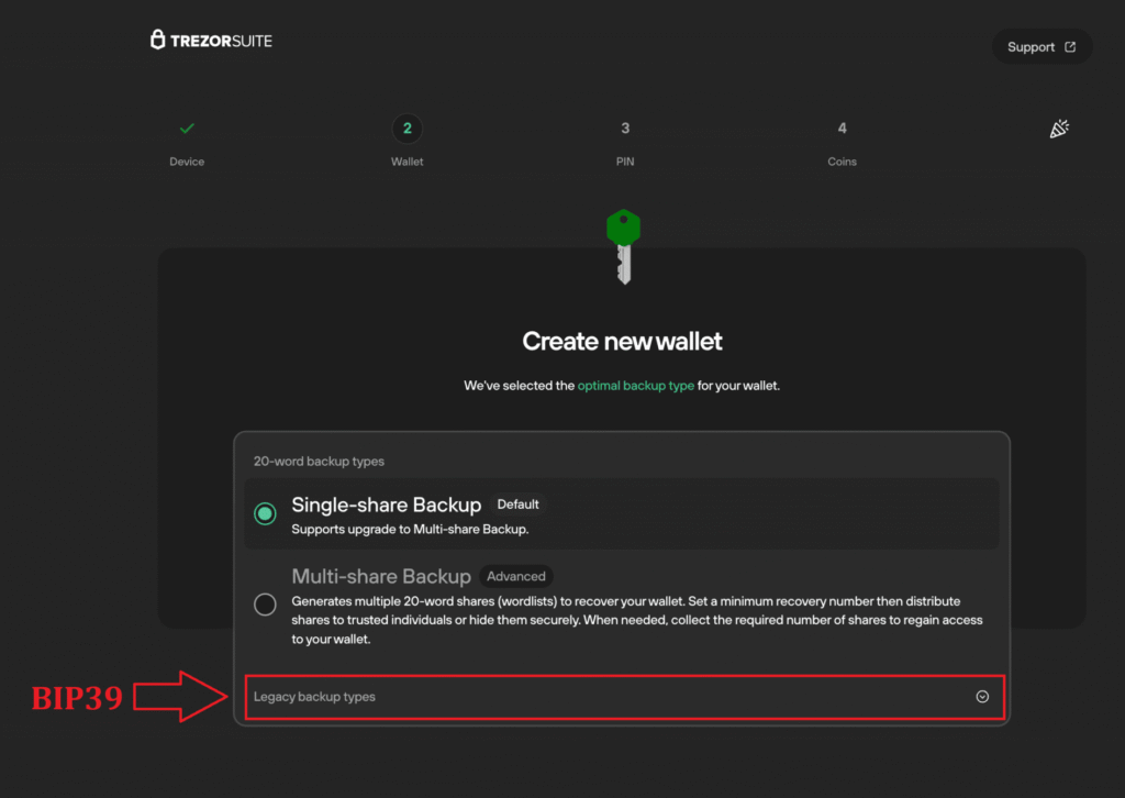 Trezor Setup